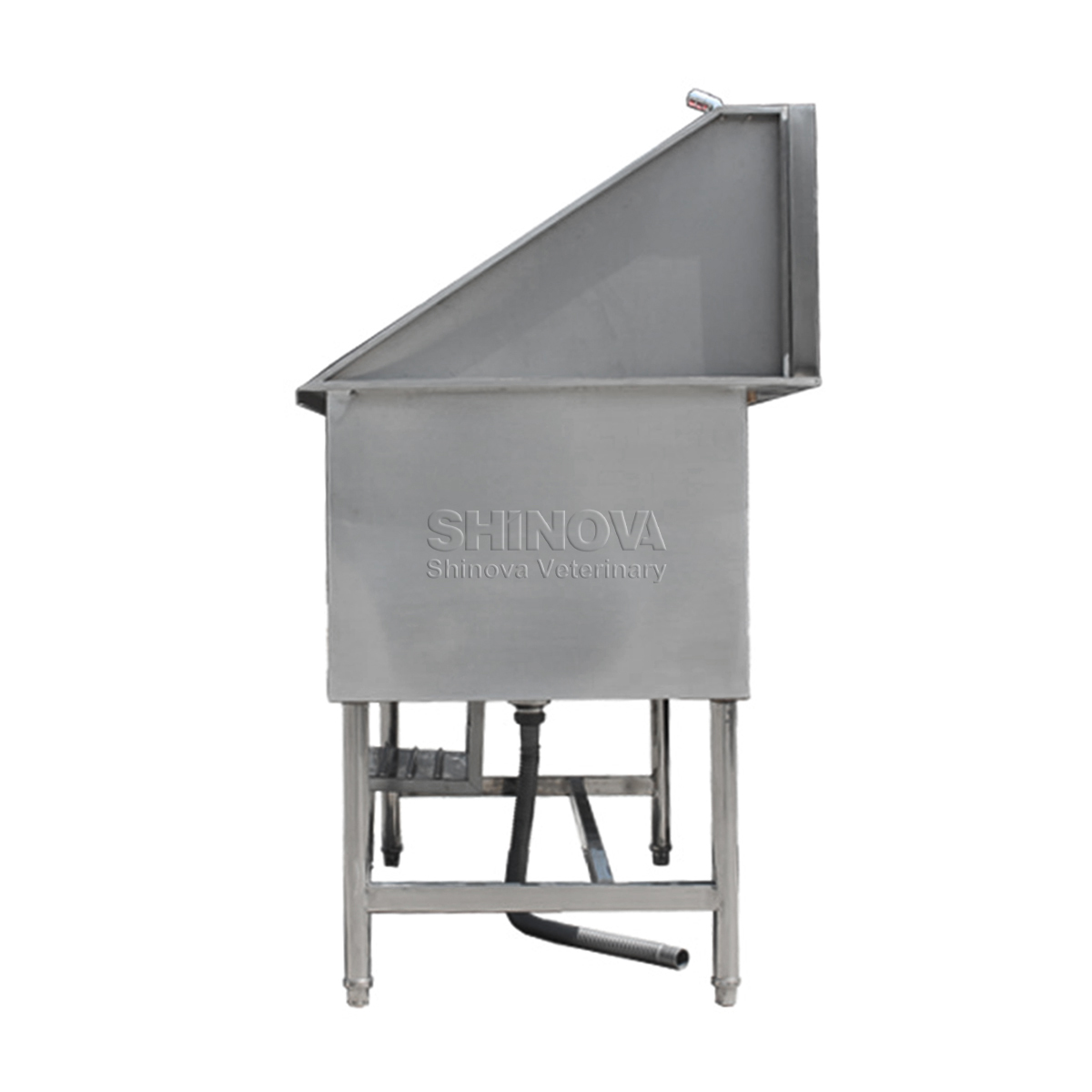ステンレス鋼製グルーミングバスタブ