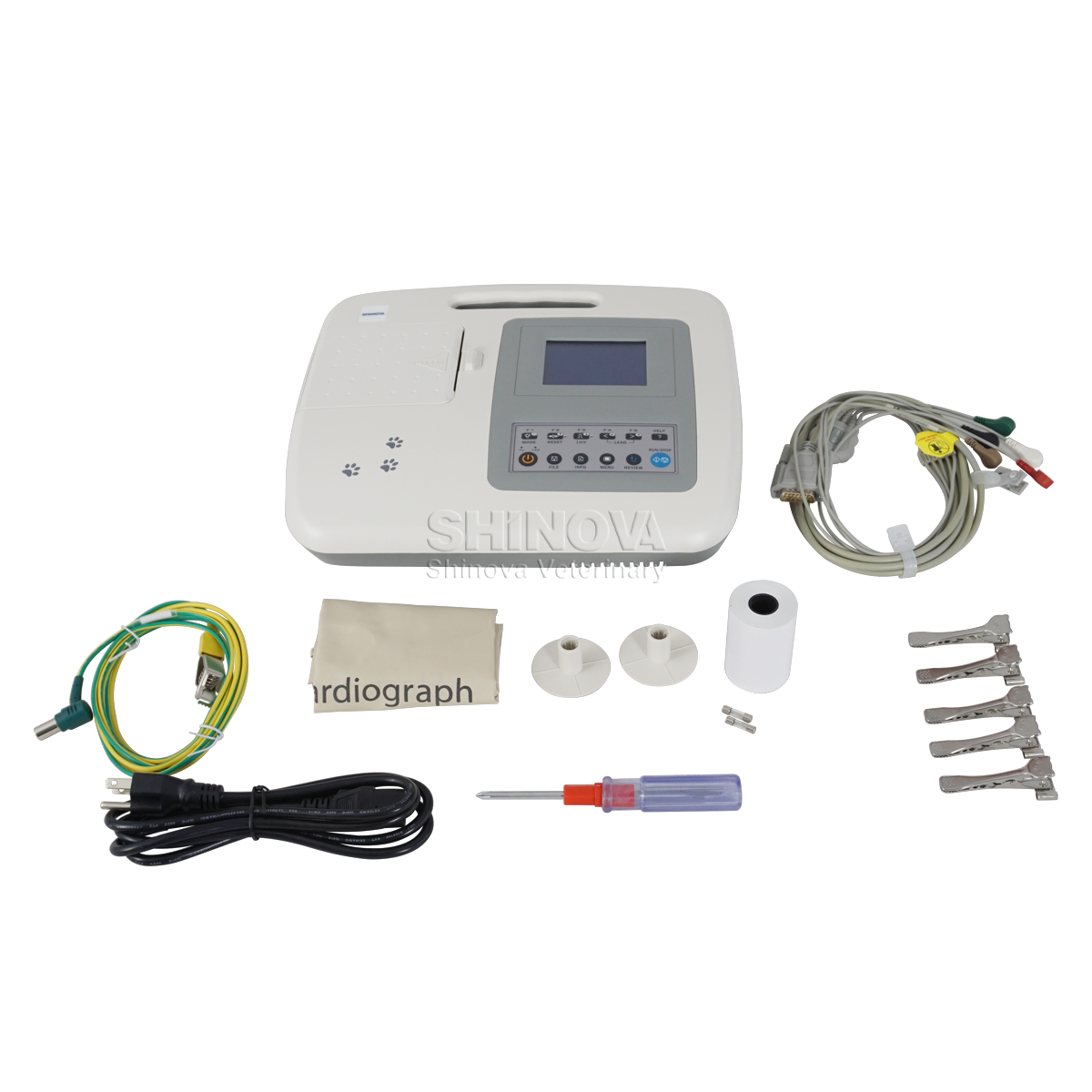 ポータブル獣医用 ECG マシン 